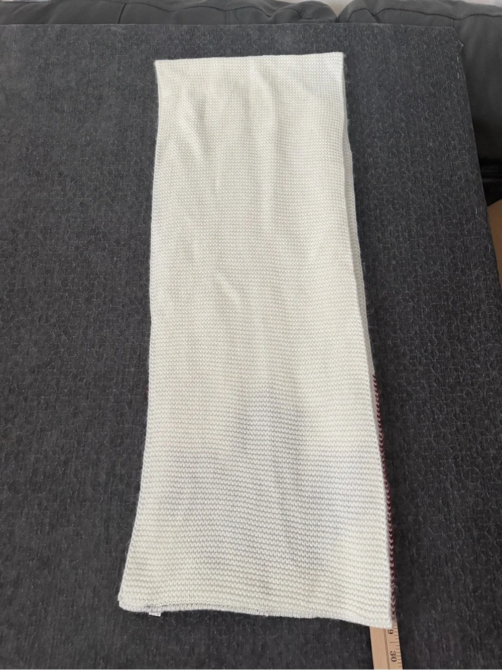 unisex cream red